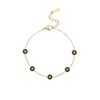 Fashion Versatile Heart Shaped Zircon Bracelet With Round Diamond Accents Elegant Jewelry