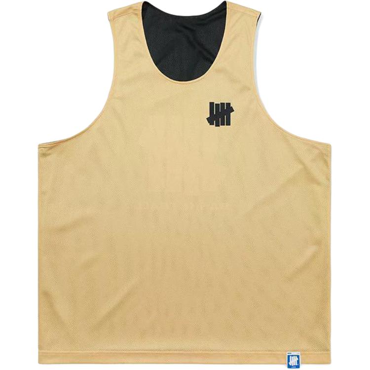 UNDEFEATED Tank Tops Unisex Black Crew Neck Thin Sleeveless UC51GTK05M