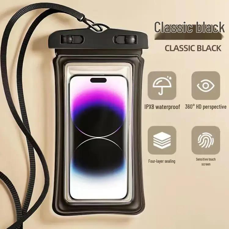 Водонепроницаемый чехол для телефона с сенсорным экраном для плавания, дайвинга и курьеров доставки