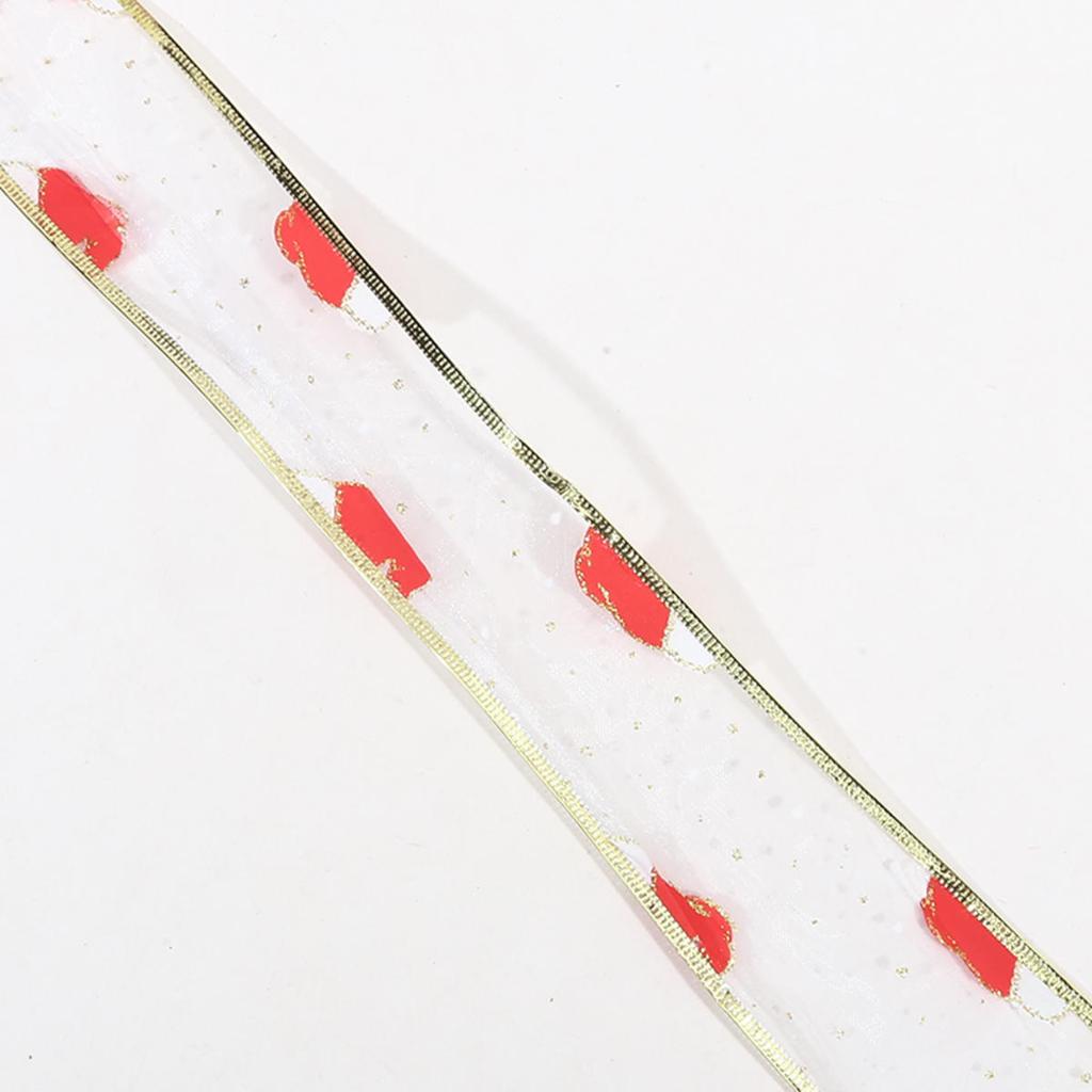 Рождественские проводные клетчатые ленты, винтажный грузовик, елки, лента с проволочным краем для рождественского DIY, упаковки, флористики