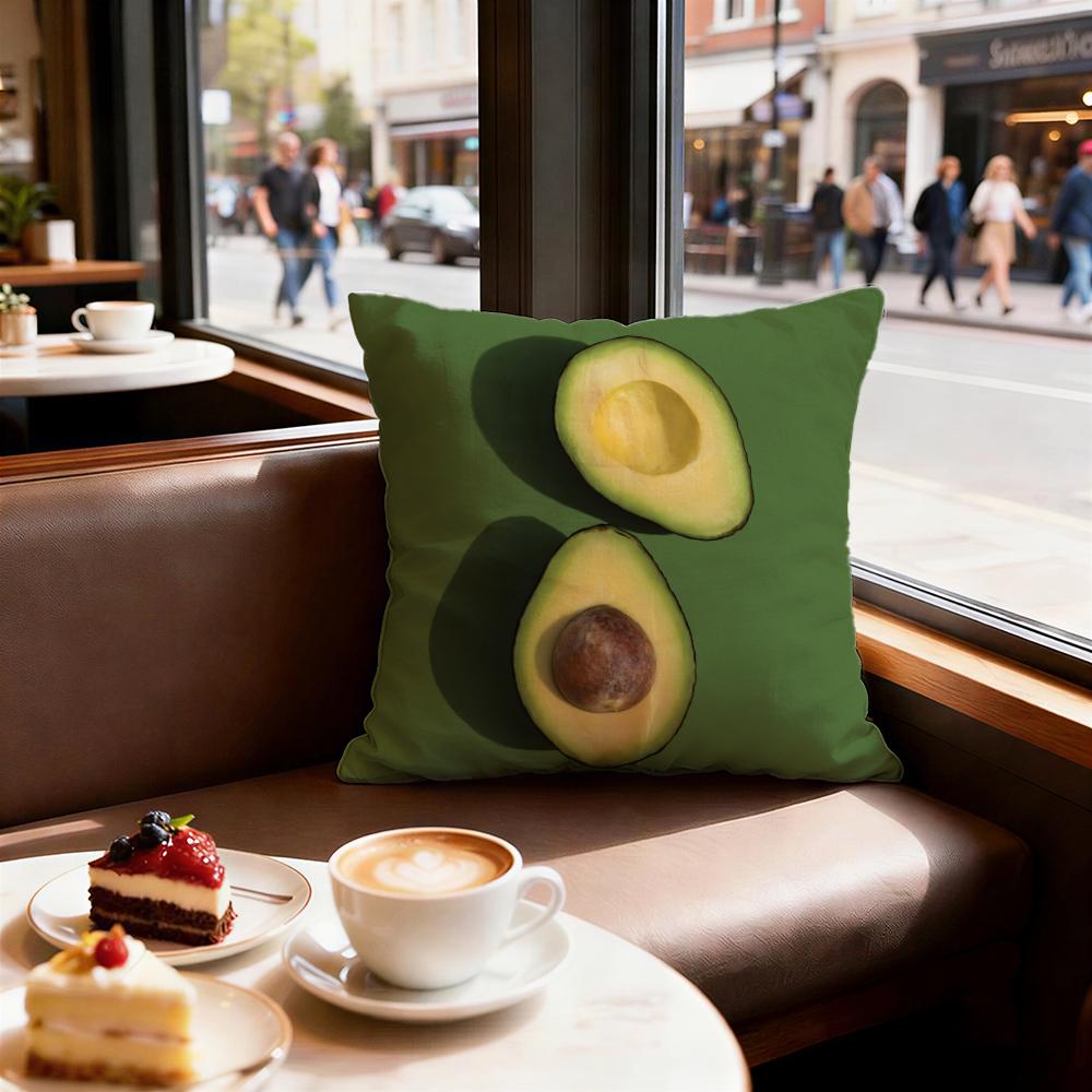 print pattern Avocado print Cushion Cover Decorative Cushion Cushions Covers Cover Sofa x Pillow Piece x x