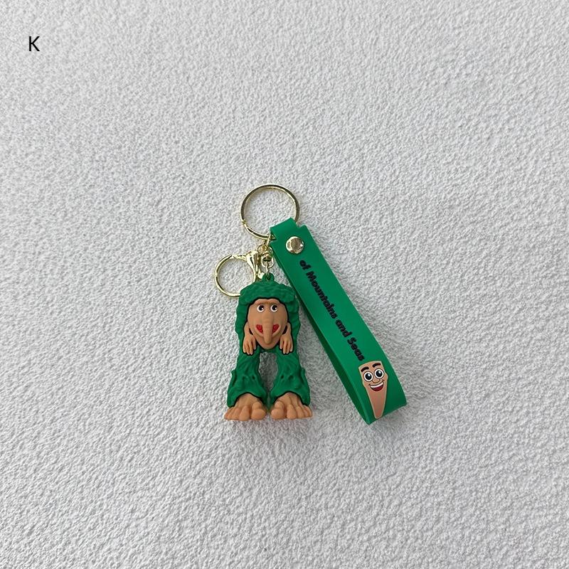 Italian Brainrot Animals Keychains For Accessories Funny Sigma Skibidi Rizz Cat Keyrings Fans Friends Gifts