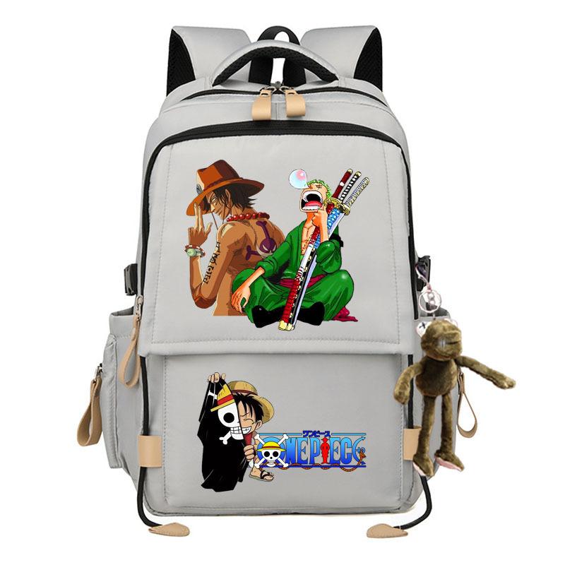 ONE PIECE Backpack Teen Student Large Capacity Fashion Backpack