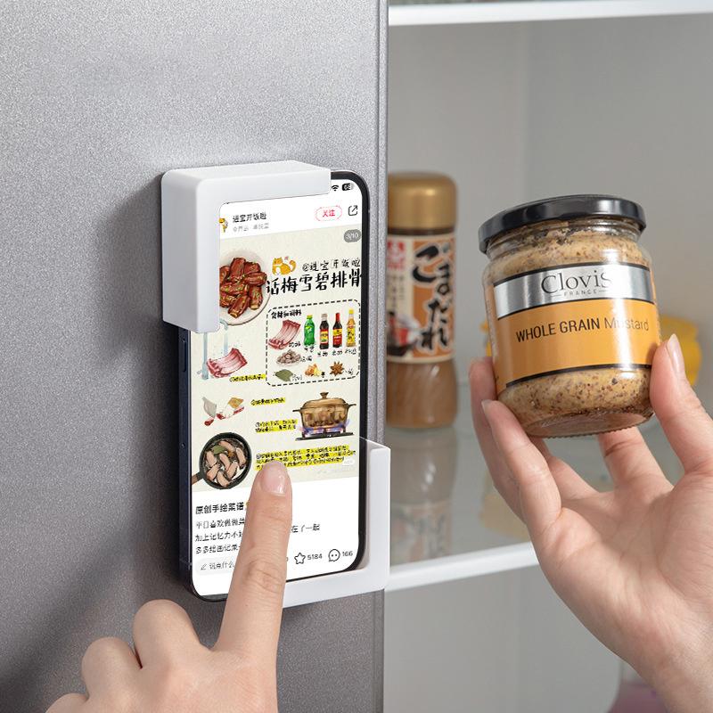 Многофункциональный настенный держатель для телефона, планшета, подставка для зарядки, держатель для очков, для кухни, кровати, офиса, гостиной