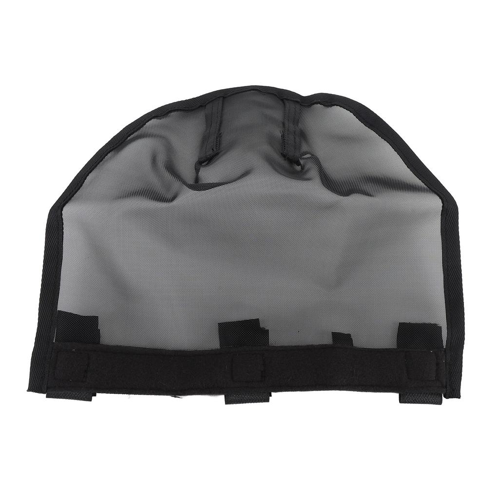 Horse Mesh Nose Cover Nylon Breathable Enhanced Comfort Adjustable Face Protection Horse Nose Net for Livestock M
