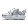 Li Ning Youth Starry Comfortable Shock Absorbing Rebound Casual Shoes Kids Shoes Silver Gray YKCT148-5