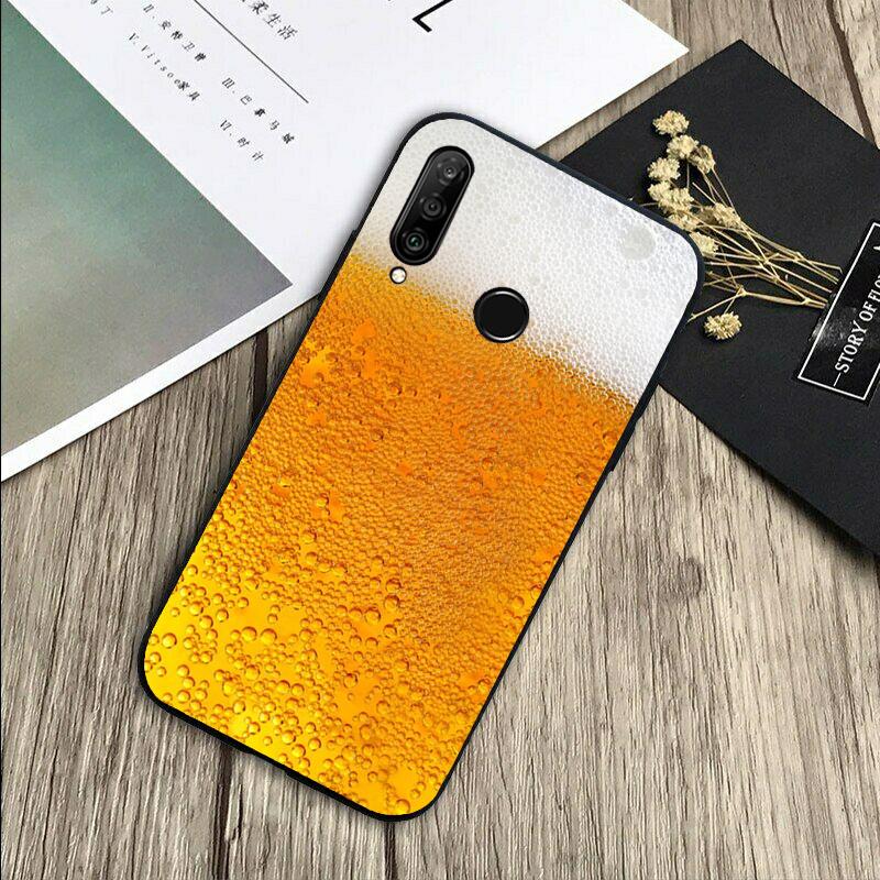 Пиво Алкоголь Лето Пузырьки Для Huawei Nova Y72 Y73 Y90 Y70 Y60 Y91 Y61 12s 12i 11i 8i 9 10 SE P40 Lite P60 P30 Pro Чехол