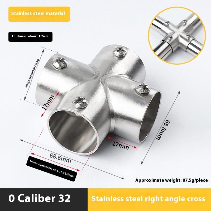 1 шт. Морская яхта Док Тент Труба Аксессуары Труба из нержавеющей стали Соединитель трубы Поручень лодки Фитинг для рейлинга Тройник Колено