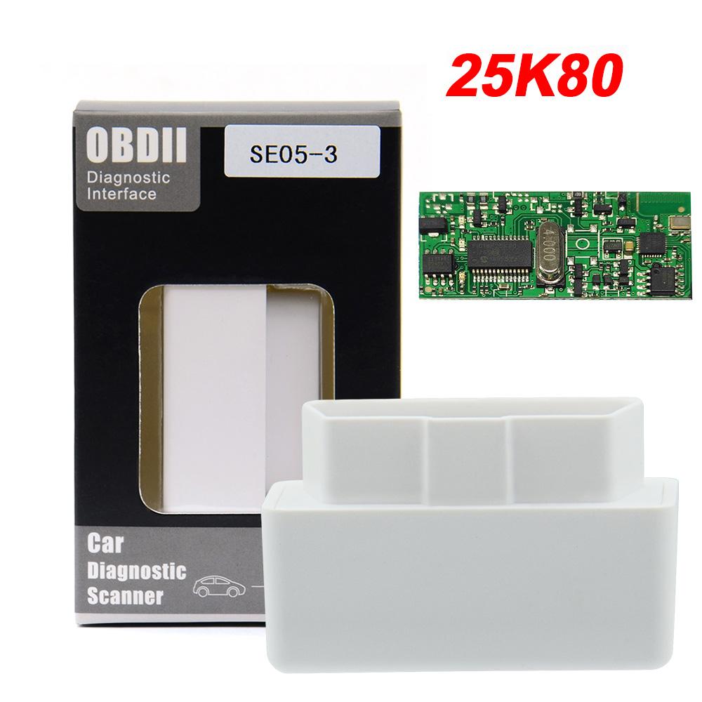 HOT!!!Really V1.5 Super MINI ELM327 Bluetooth Real PIC18F25K80 Version 1.5 OBD2/OBDII for Android Car Code Scanner Good Packing