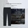 K-Boxing Men's NQXN4012 Fleece-Lined Business Casual Trousers