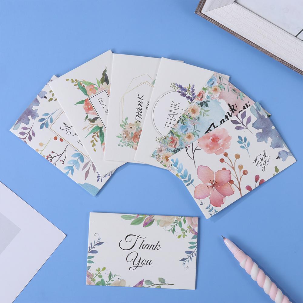 Labels Online Retail Express Appreciate Flower Thank You Letter Appreciate Cards "Thank You" Cards