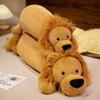 Cute Soft Lion Doll Plush Toy Zoo Little Lion Doll Boy Soothing Ragdoll Doll