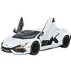 Симуляция 1/24 Lambo Revuelto Сплав Модель Суперкара Звук Свет Коллекционная Миниатюрная Машина Дети Мальчик Литая Игрушечная Машина