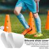 Soccer Lace Bands Youth Soccer Cleat Lace Cover Silicone Shoelaces Covers Sports Accessory for Football Baseball Shoes