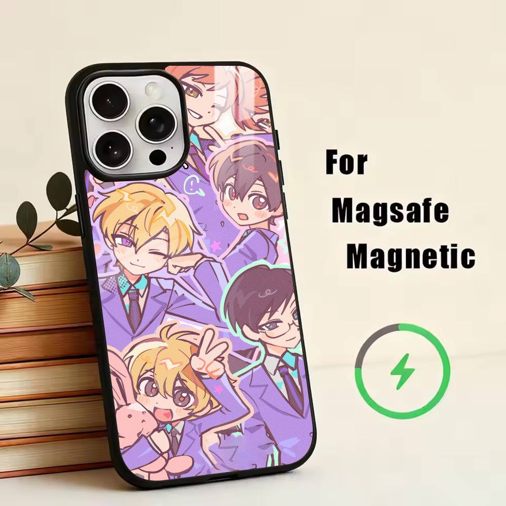Anime healing F-Fruits B-Basket Phone Case For iPhone17,16,15,14,13,12,11 Plus,Pro Magnetic with Magsafe Wireless Charging