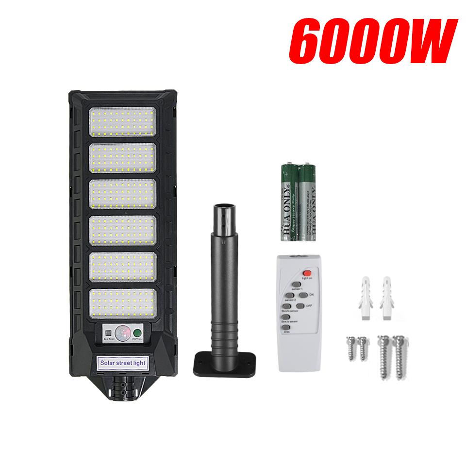 99000000LM 6000W LED Outdoor Solar Light Powerful Outdoor Motion Sensor Wall External Solar Lamp IP66 Sunlight for Garden Street