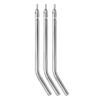 3Pcs Stainless Steel Dental 3 Way Syringe Tips Air Water Spray Triple Syringe 3 Way Tube Dental Tool