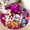 Diddl Custom Name Round Area Rug,Carpet Rug for Living Room Bedroom Sofa Playroom Decor,Non-slip Floor Mat