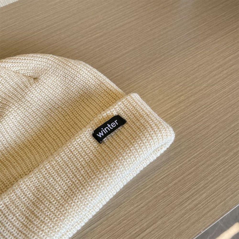 2Pcs/Set Cute Children Knitted Hat Windproof Baby Beanie Cap Gift Kids Hats Scarfs Set Boys Girls
