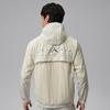 Jordan Jackets Men's Ecru Hooded Non Detachable Moderate
