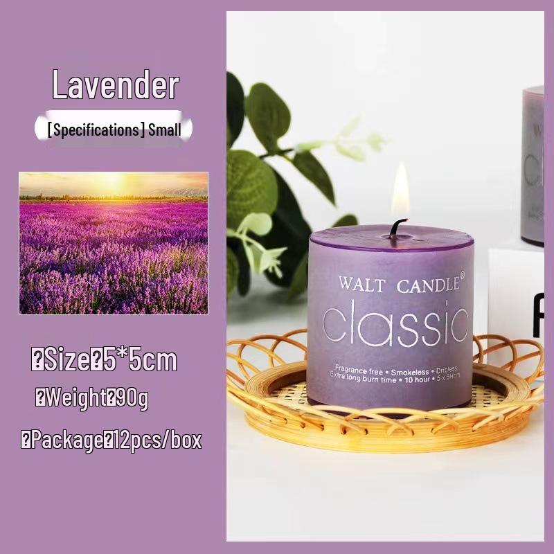 Красочные цилиндрические ароматические свечи - Бездымные для экстренных случаев, свадеб, дней рождения и украшения церкви или отеля