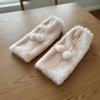 Y2k Furry Leg Warmers Fawn Dot Plush Leg Coverings Fashion Winter Leg Warmers  Accessories