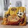 Флисовое одеяло с 3D принтом Game Hollow Knight для кроватей, походов, пикника, толстое одеяло, покрывало, флисовое одеяло