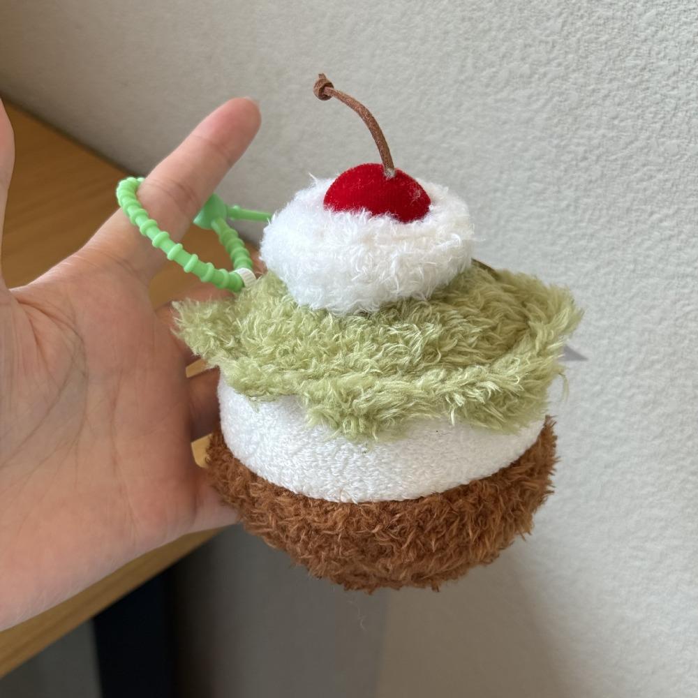 Cookie Cupcake Sandwich Cheese Doll Afternoon Tea Series Dessert Plush Keychain Jewelry Gfit