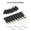 DC 5V 6V 9V 12V 2A Блок питания Адаптер Зарядное устройство AC 110V 220V AC DC Адаптер питания DC Plug Converter EU US с 8 шт. Connect Plug