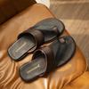 Men'S Summer Beach Shoes Fashion Casual Sandals Wholesale Non-Slip Men'S Leather Slippers