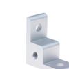 L Shape Aluminum Profile Corner Bracket Anti-corrosion Heavy Duty Connector Code for 20/30/40 Alu Profile Furniture Repair