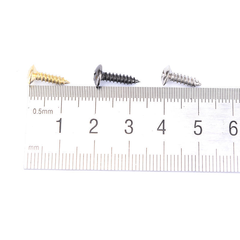 50 шт. 3 мм винты для пикгарда электрогитары для пикгардов, задних крышек гитары