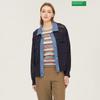 Джемпер Benetton Knit Color Pocket с вышивкой Bajp52431