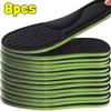 5D Soft Memory Foam Orthopedic Insoles Deodorizing Insole Shoes Sports Absorbs Sweat Breathable Antibacterial Shoe Accessory