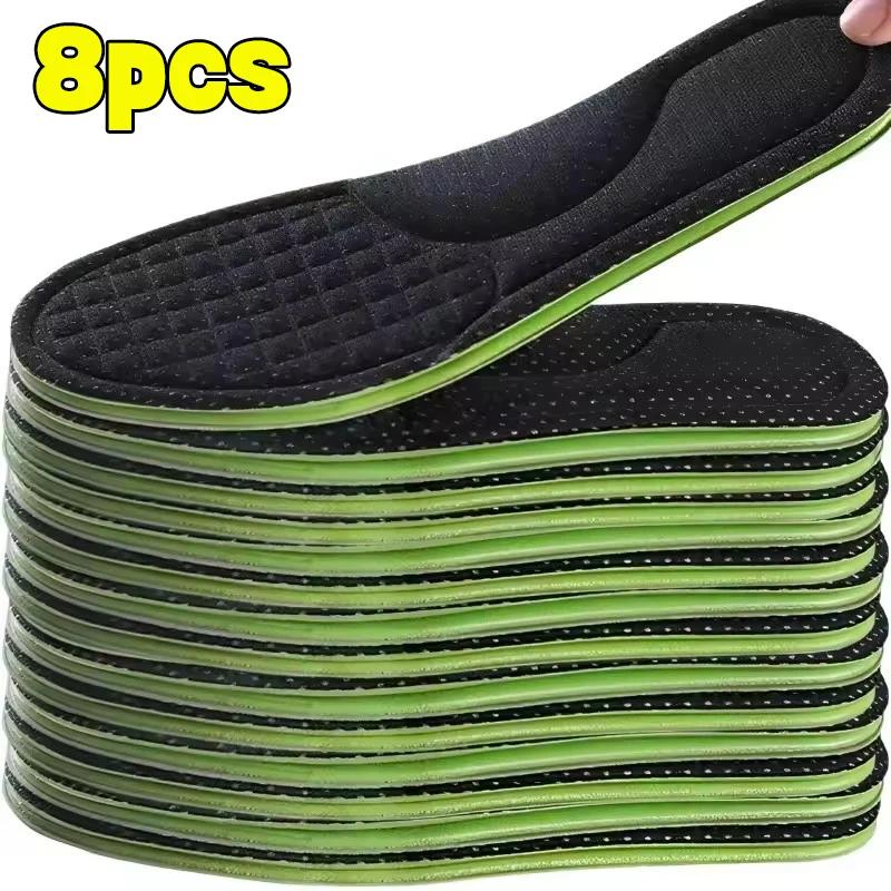 5D Soft Memory Foam Orthopedic Insoles Deodorizing Insole Shoes Sports Absorbs Sweat Breathable Antibacterial Shoe Accessory