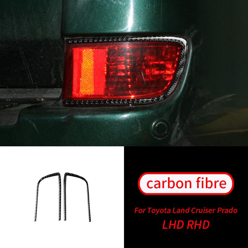 Для Toyota Land Cruiser Prado Gen Мягкий карбоновый рычаг переключения передач, панель управления стеклоподъемником, воздухозаборник, салон автомобиля