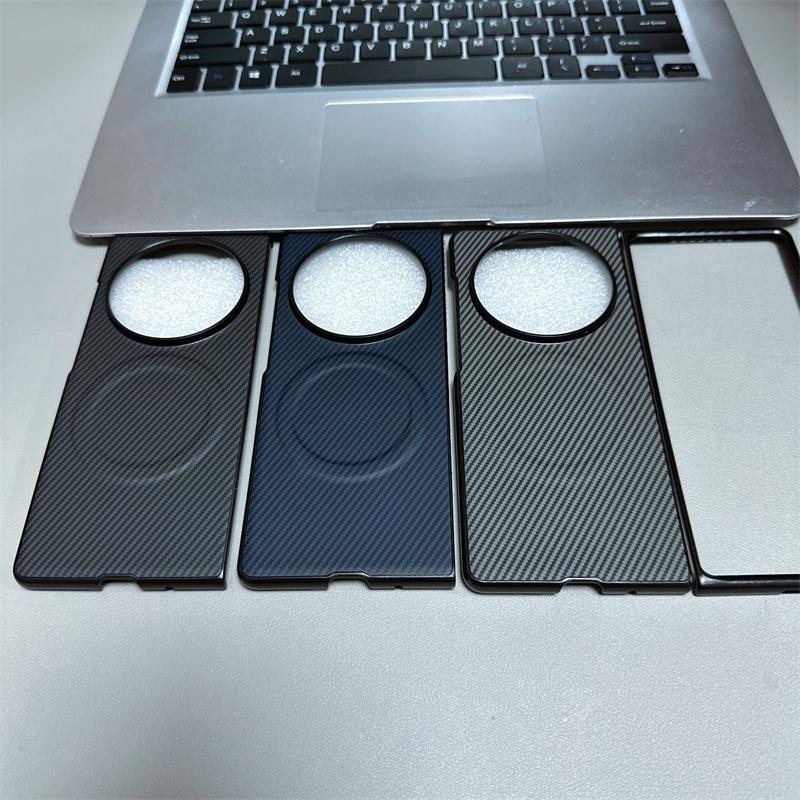Magnetic 600D Carbon Fiber Texture Leather Case for VIVO X Fold 6 5 3 3Pro 2 Plus for Magsafe Wireless Charging Shockproof Cover