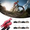 4Pair SemiMetallic Bicycles Bikes Disc Brake Pad Universals Mountain Bikes Brake Pad Replacement Cyclings Brake Pad