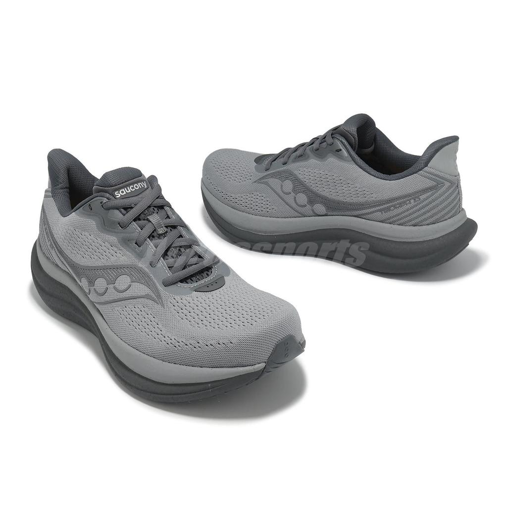 SAUCONY Triumph 23 Wide Fossil Shadow Grey Мужские кроссовки для бега Кроссовки S21024-203
