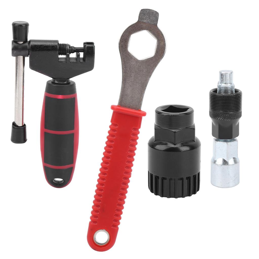 Набор инструментов для ремонта велосипеда Гаечный ключ Кусачки для цепи Съемник шатунов Съемник каретки Черный