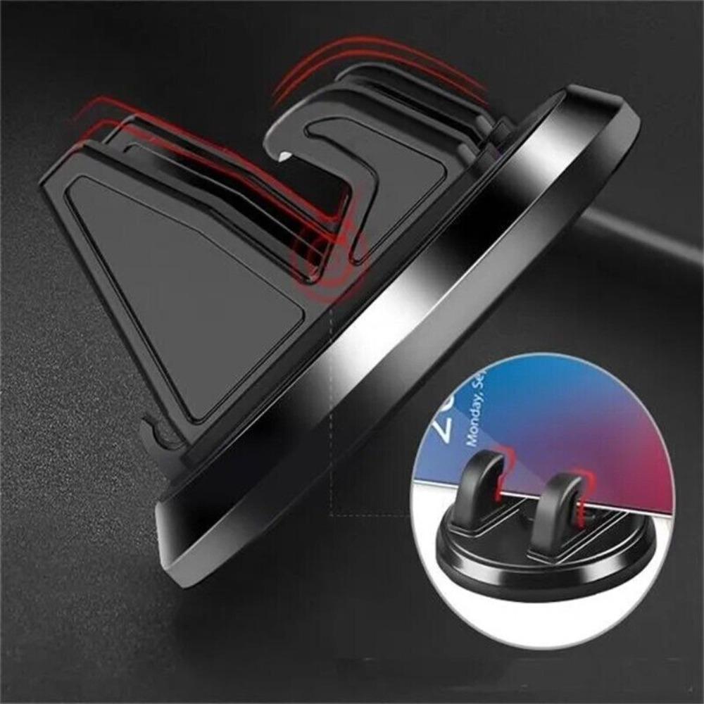 С зажимом для кабеля, автомобильный держатель для телефона, вращающееся на 360 градусов основание, автомобильный держатель для GPS-навигатора и телефона в машину