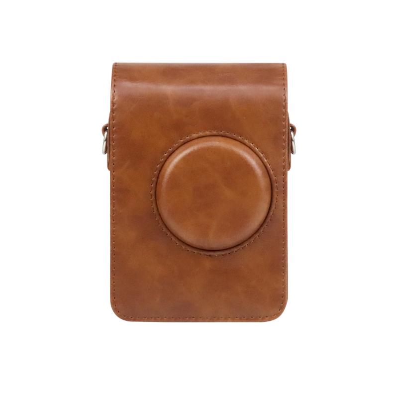 Для камеры Fujifilm Instax Mini EVO Сумка Ретро Чехол из ПУ кожи Плечевой ремень Защитная сумка Жесткий кожаный защитный чехол