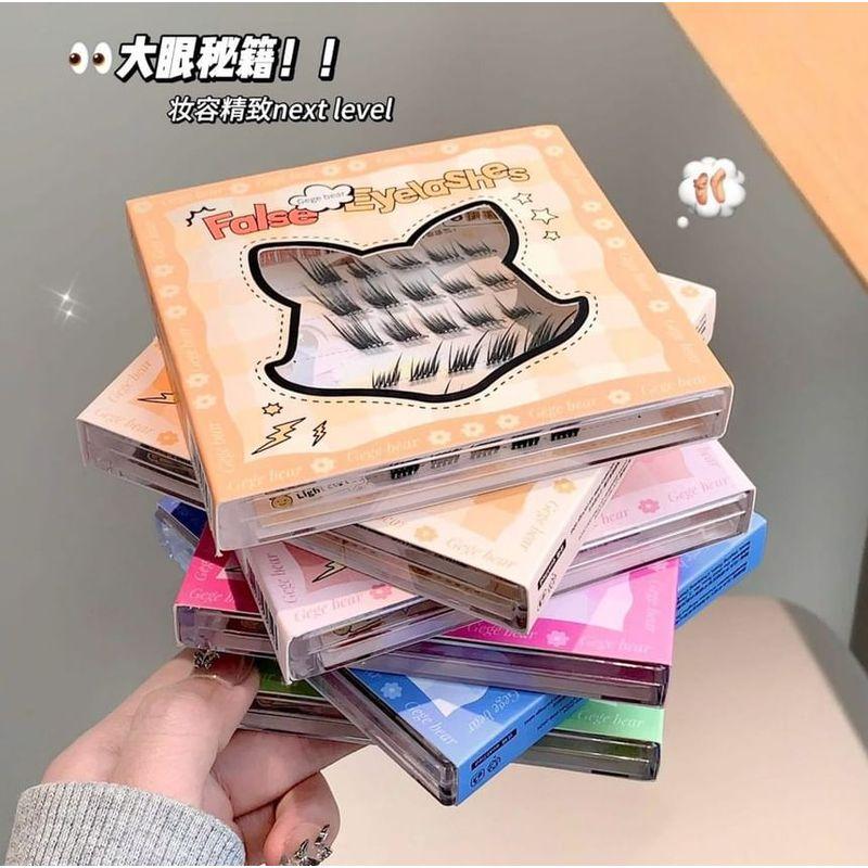 Stapi - Многоразовый набор Кластерные Накладные Ресницы Животные Без Клея (Различные дизайны)