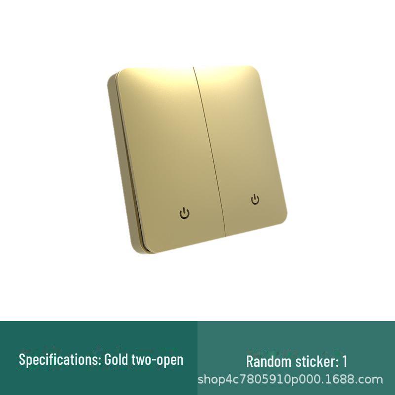 «Беспроводная радиочастотная панель с двойным управлением и кулисным переключателем с установкой без заеданий»