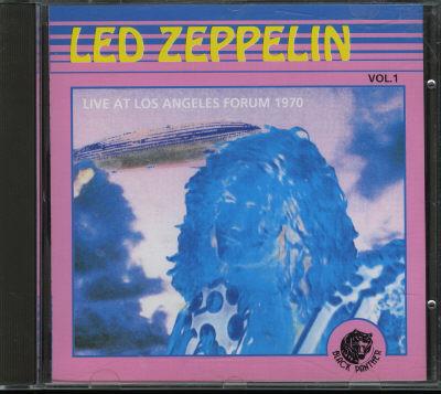 CD LED ZEPPELIN - Live At Los Angeles Forum 1970 Vol. BPCD059 BLACK PANTHER 1991 Japan Rock Used
