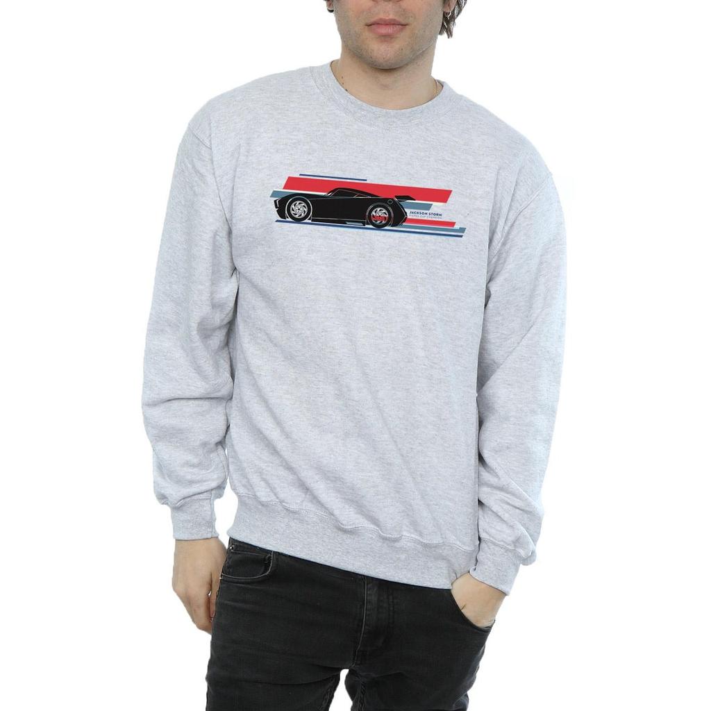 Disney Мужская толстовка с полосками от Cars Jackson Storm