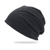 Men Women Fashion Knitted Hats Solid Color Soft Cotton Hip-hop Slouch Beanies