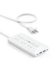 Anker USB Power Strip Tap Power Tap AC Cord with PSE Technical Power Delivery Compatible with MacBook Windows Android and Other Devices (10-in-1, 20W)