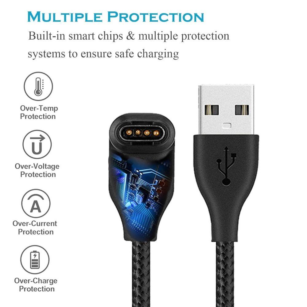 Universal Watch Charger for Garmin Fenix8 7x 6S PRO Vivoactive Forerunner 265s Venu Sq Music 2 2S