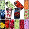 Мягкий чехол для OPPO A38 A18 A17 A40 A60 A80 A16 A78 A79 A54 A55 A57 4G 5G Чехол для телефона Вишня Клубника Фрукты Лето